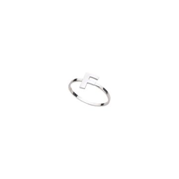 Mini anello con iniziali in argento 925