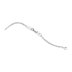 Bracciale con nome inciso in Argento 925