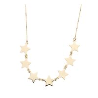 Collana sette Stelle in Oro 18kt