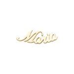 Coppia di orecchini con nome in Argento 925
