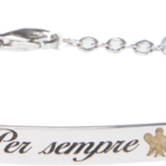 bracciale con frase per sempre
