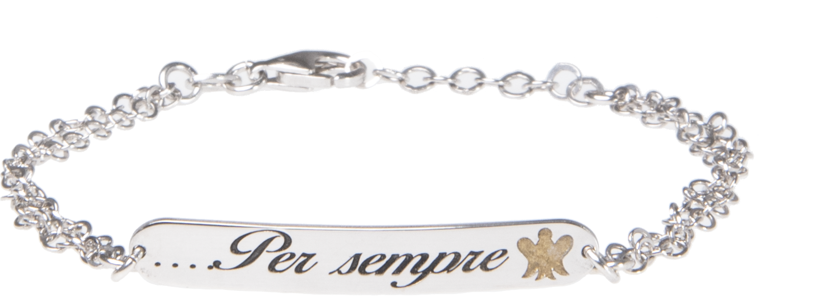 bracciale con frase per sempre