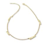 collana personalizzata con nomi