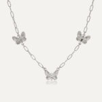 Collana Butterfly in argento 925
