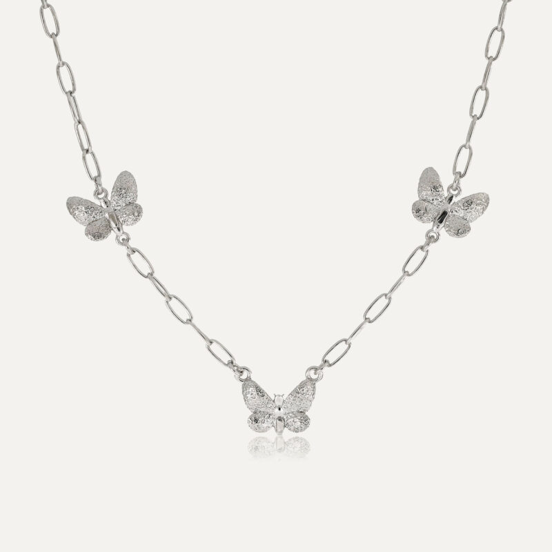 Collana Butterfly in argento 925