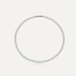 Collana perle grandi in argento 925