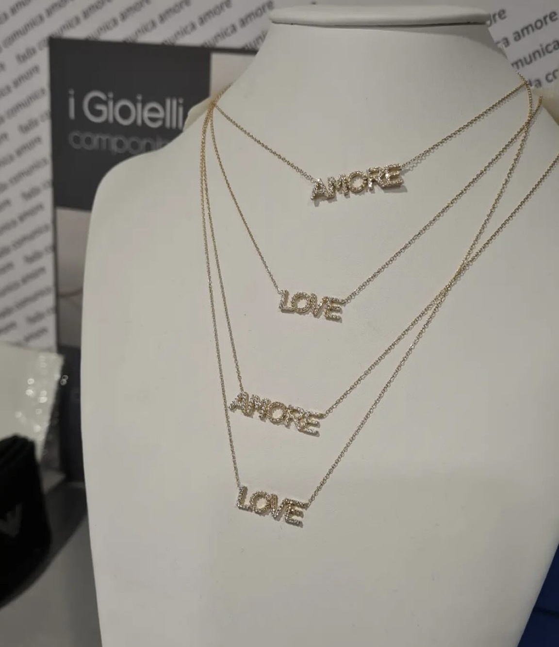 Collana personalizzata San Valentino in oro 18kt - FADA - Gioielli  Personalizzati Oro e Argento