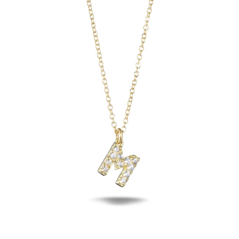 collana personalizzata con iniziale