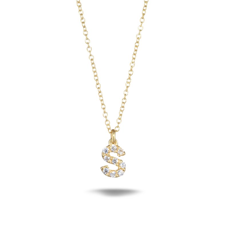 collana personalizzata con iniziale