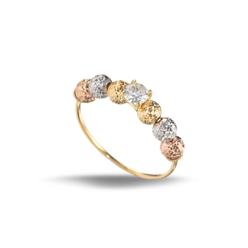 Anello pietra taglio cuore in oro 18kt