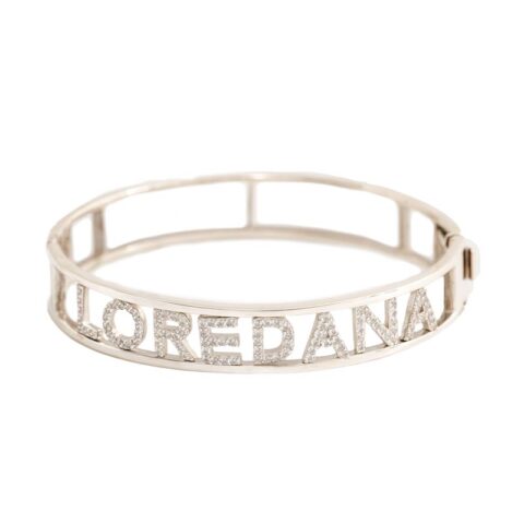 Bracciale con Nome Personalizzato Zirconi