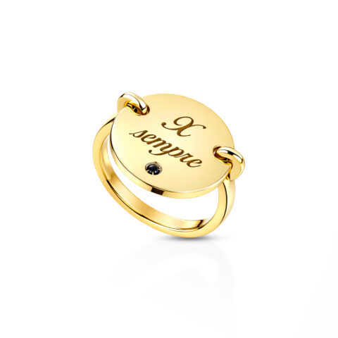 Anello Personalizzabile Tondo