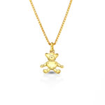 Collana teddy in argento 925