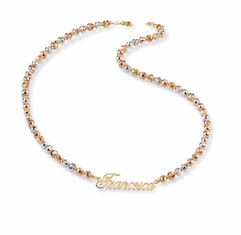 Collana Milleluci Con nome personalizzato